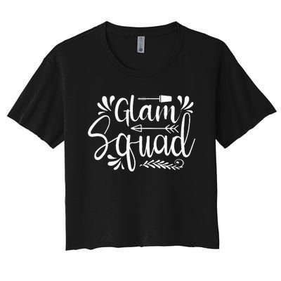 Glam Squad Women's Crop Top Tee