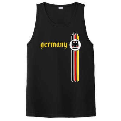 Germany Soccer - German Flag Jersey - Deutschland PosiCharge Competitor Tank