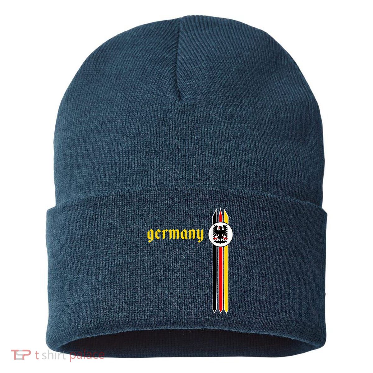 Germany Soccer - German Flag Jersey - Deutschland Sustainable Knit Beanie