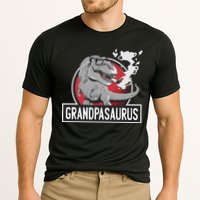 Grandpasaurus Smoking Grandpa Trex Funny Performance Shirt