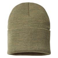 Grandpasaurus Smoking Grandpa Trex Funny Sustainable Knit Beanie