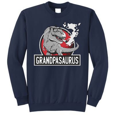 Grandpasaurus Smoking Grandpa Trex Funny Sweatshirt