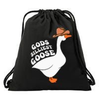 Gods Silliest Goose Drawstring Bag