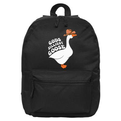 Gods Silliest Goose 16 in Basic Backpack