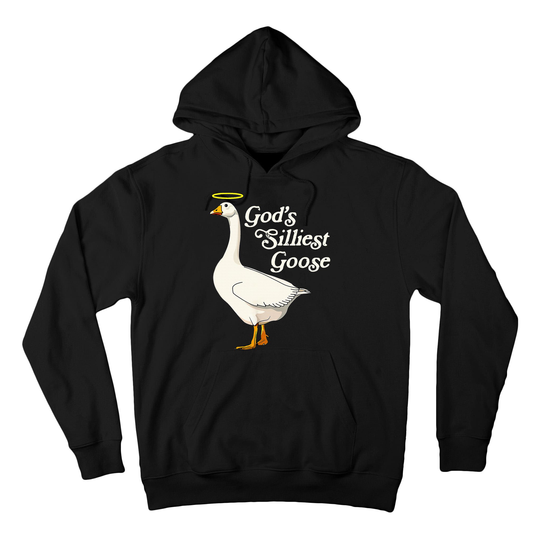 God's Silliest Goose God's Silliest Goose Duck Funny Tall Hoodie