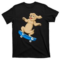 Goldendoodle Skateboarding T-Shirt