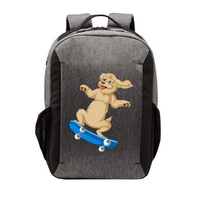 Goldendoodle Skateboarding Vector Backpack