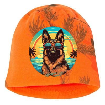 German Shepherd Kati - Camo Knit Beanie