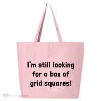 Grid Squares 25L Jumbo Tote