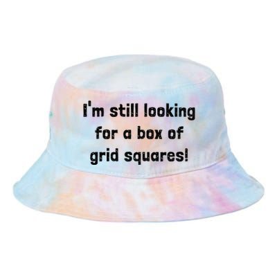 Grid Squares Tie Dye Newport Bucket Hat