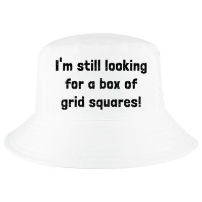 Grid Squares Cool Comfort Performance Bucket Hat