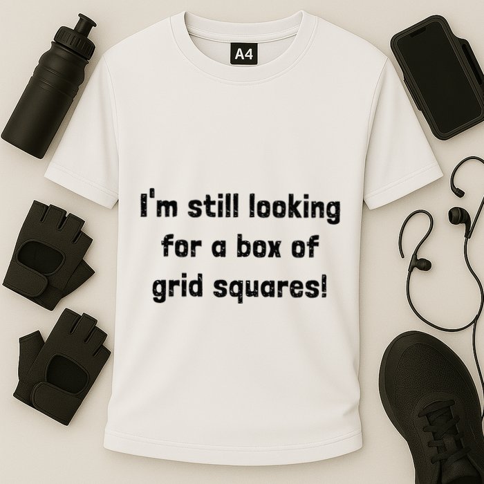 Grid Squares Performance Shirt