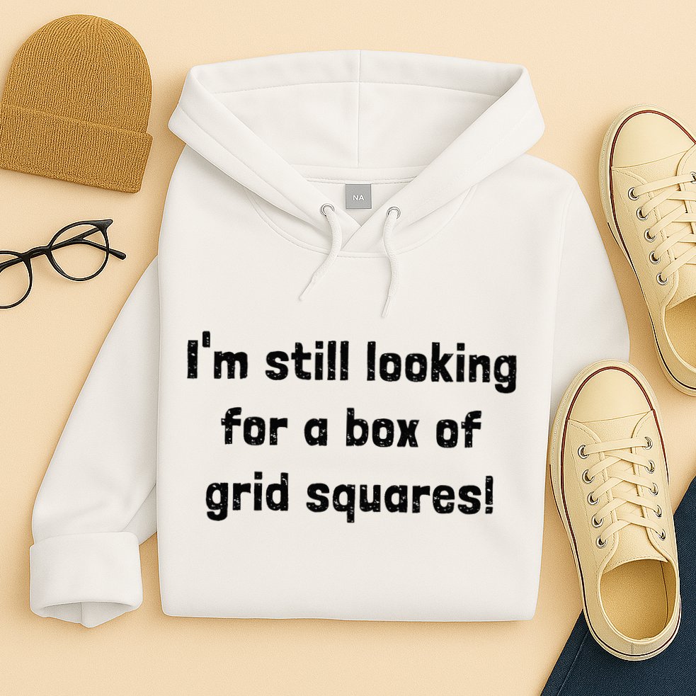 Grid Squares Hoodie