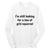 Grid Squares Long Sleeve Shirt