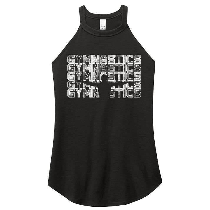 Gymnastics Sport Gymnast Dance Gift Women's Perfect Tri Rocker Tank