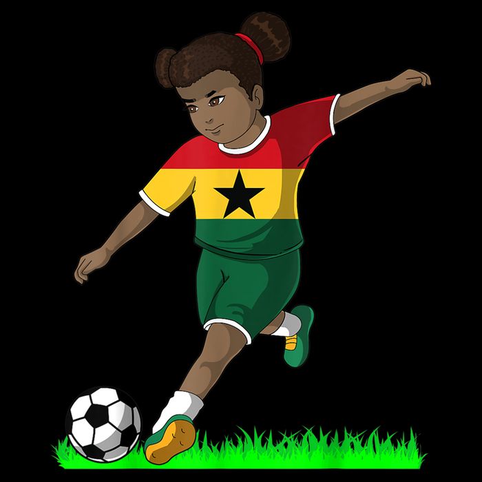 Ghanaian Soccer  Ghana Flag Jersey Football Fans Baby Bodysuit