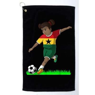 Ghanaian Soccer  Ghana Flag Jersey Football Fans Golf Towel