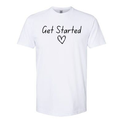 Get Started Softstyle CVC T-Shirt