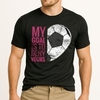 Goalkeeper Soccer Goalie I My Goal Is To Deny Yours Gift Cooling Performance Crew T-Shirt