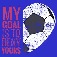 Goalkeeper Soccer Goalie I My Goal Is To Deny Yours Gift Zip Tote Bag