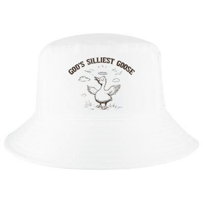 GodS Silliest Goose Funny Goose Sarcastic Vintage 90s Cool Comfort Performance Bucket Hat