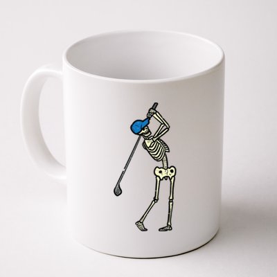 Golfer Skeleton Golf Player Halloween Costumedad Coffee Mug