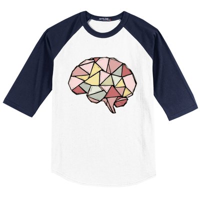 Geobrain Smart Geologists Shine Under Pressure Baseball Sleeve Shirt