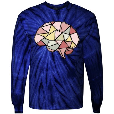 Geobrain Smart Geologists Shine Under Pressure Tie-Dye Long Sleeve Shirt