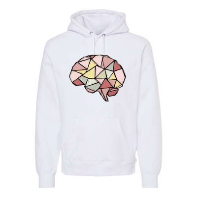 Geobrain Smart Geologists Shine Under Pressure Premium Hoodie