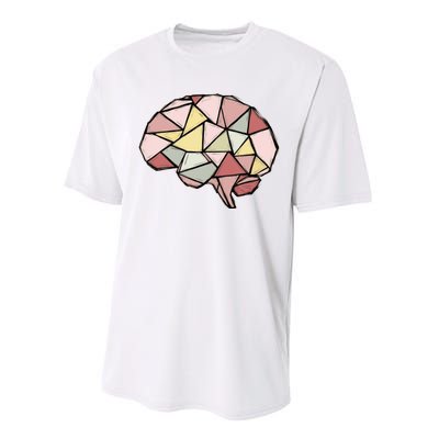 Geobrain Smart Geologists Shine Under Pressure Performance Sprint T-Shirt