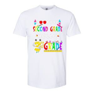 Goodbye Second Grade Hello 3rd Grade Funny Back To School Softstyle CVC T-Shirt