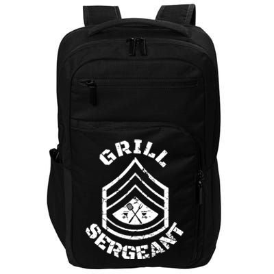 GRILL SERGEANT Grilling BBQ Dad Father's Impact Tech Backpack