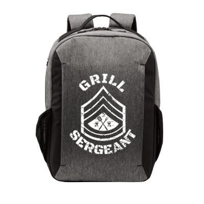 GRILL SERGEANT Grilling BBQ Dad Father's Vector Backpack