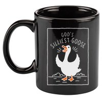 GodS Silliest Goose 11oz C Handle Ceramic Mug