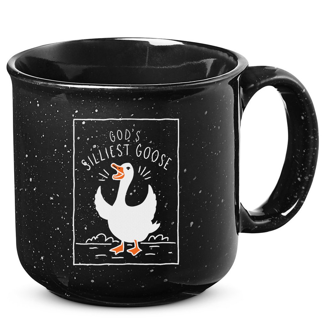 GodS Silliest Goose 15oz Campfire Ceramic Mug