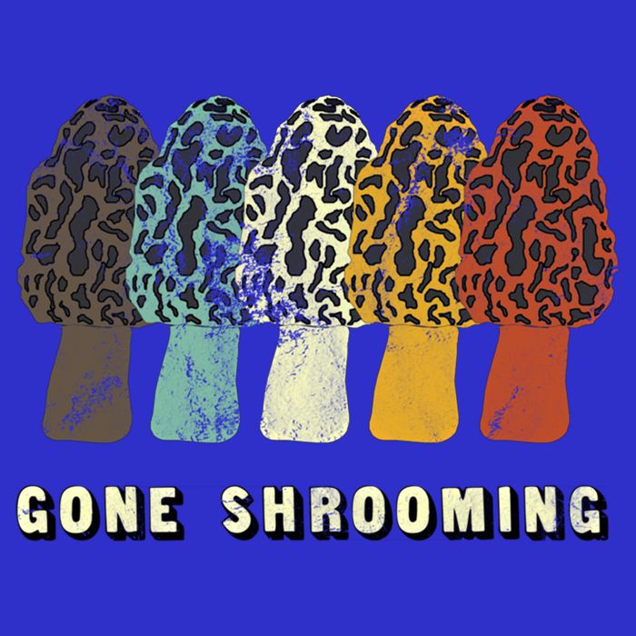 Gone Shrooming Gift Fun Mushroom Hunters Gift Tall T-Shirt