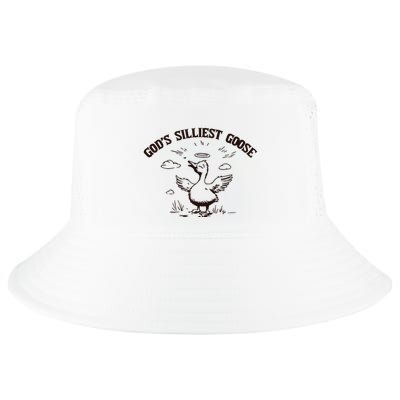 Gods Silliest Goose Funny Goose Sarcastic Vintage Cool Comfort Performance Bucket Hat