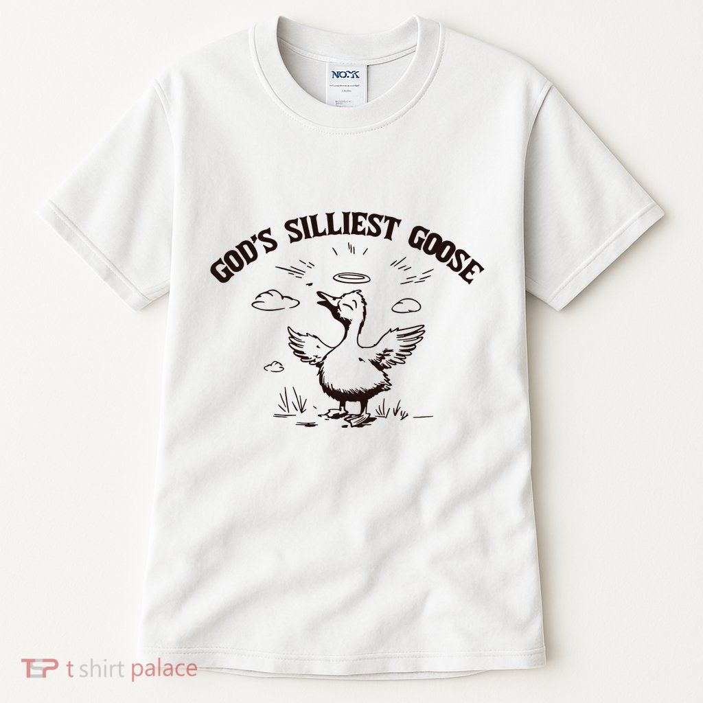 Gods Silliest Goose Funny Goose Sarcastic Vintage Tall T-Shirt