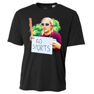 Go Sports Girl Meme Cooling Performance Crew T-Shirt