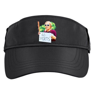 Go Sports Girl Meme Adult Drive Performance Visor