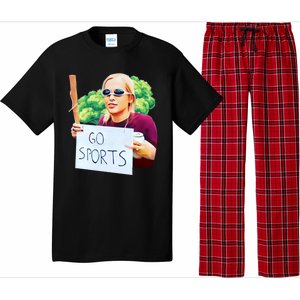 Go Sports Girl Meme Pajama Set