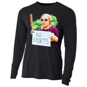 Go Sports Girl Meme Cooling Performance Long Sleeve Crew