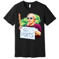 Go Sports Girl Meme Premium T-Shirt