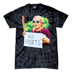 Go Sports Girl Meme Tie-Dye T-Shirt