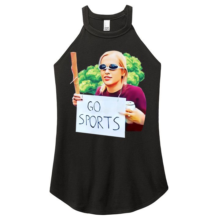 Go Sports Girl Meme Women's Perfect Tri Rocker Tank