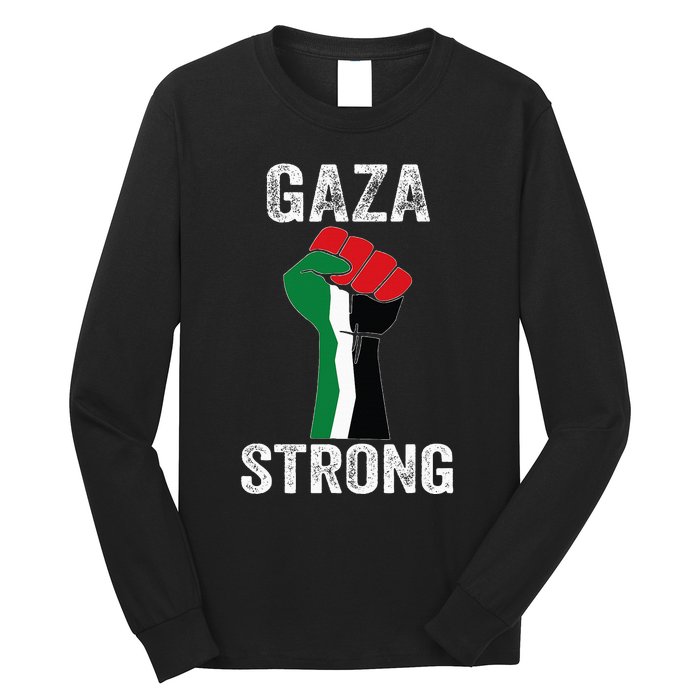 Gaza Strong Long Sleeve Shirt