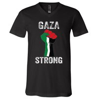 Gaza Strong V-Neck T-Shirt