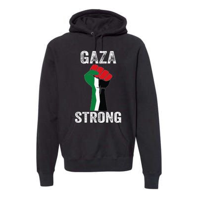 Gaza Strong Premium Hoodie