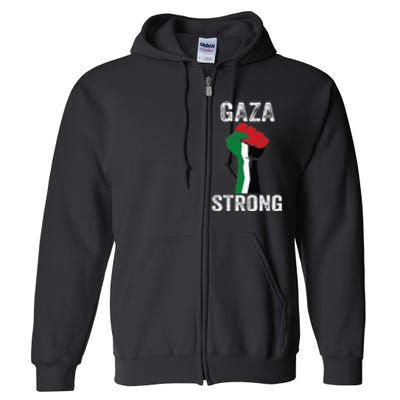 Gaza Strong Full Zip Hoodie