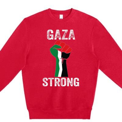 Gaza Strong Premium Crewneck Sweatshirt